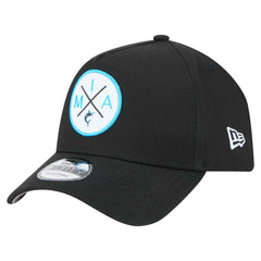 Miami Marlins 9FORTY A-Frame Adjustable Hat Black | New Era