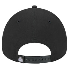 Colorado Rockies 9FORTY A-Frame Adjustable Hat Black | New Era