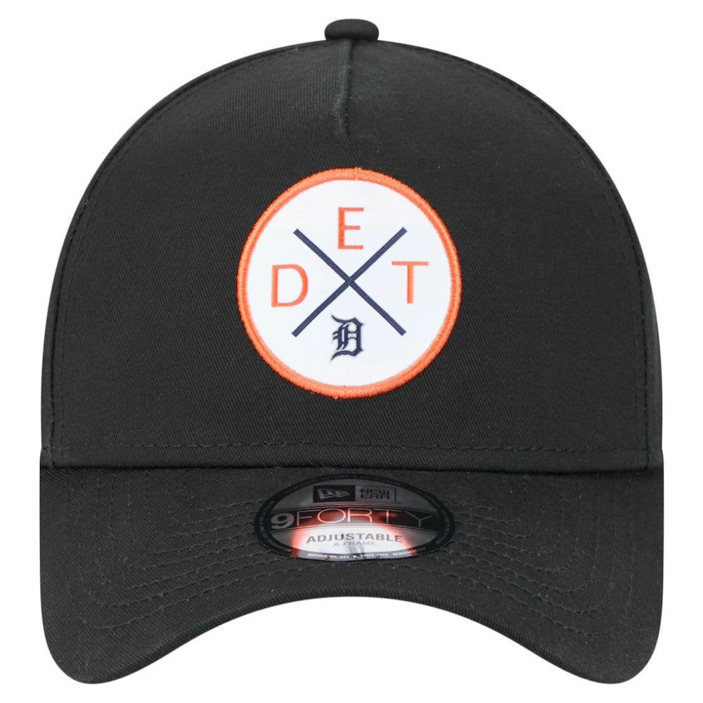 Detroit Tigers 9FORTY A-Frame Adjustable Hat Black | New Era
