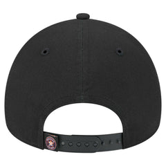 Houston Astros 9FORTY A-Frame Adjustable Hat Black | New Era
