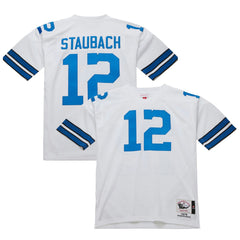 Roger Staubach Dallas Cowboys 1975 Authentic Throwback Retired Player Jersey - White outlet