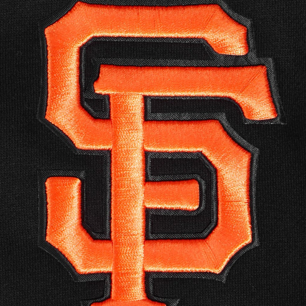 San Francisco Giants Pro Standard Paint The City Dropped Shoulder Pullover Sweatshirt Black