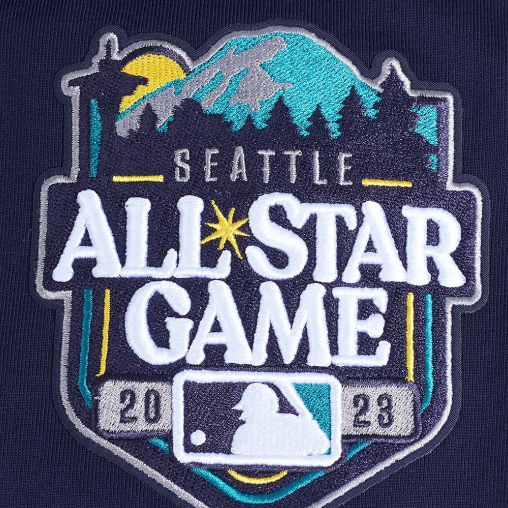 Seattle Mariners Pro Standard Turn It Up Dropped Shoulder T-Shirt Navy