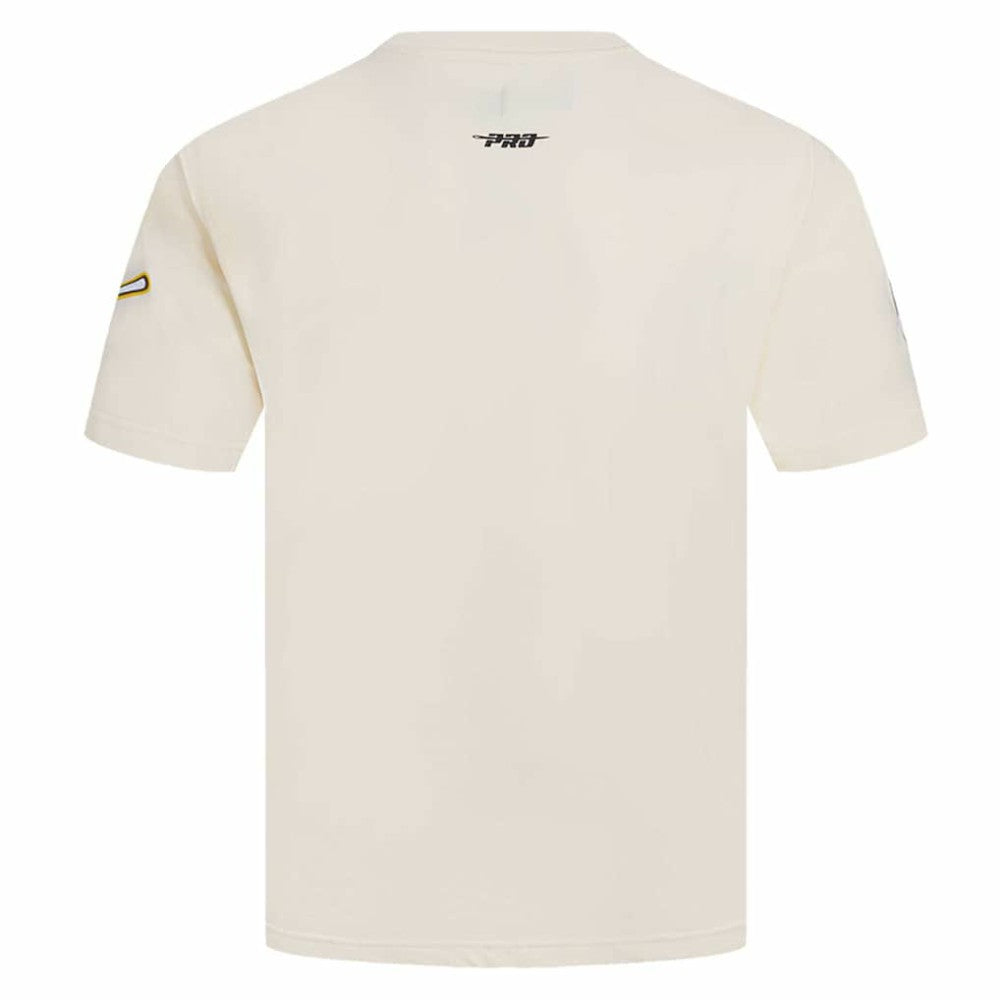 San Diego Padres Pro Standard Turn It Up Dropped Shoulder T-Shirt Cream