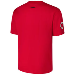 Cincinnati Reds Pro Standard Turn It Up Dropped Shoulder T-Shirt Red