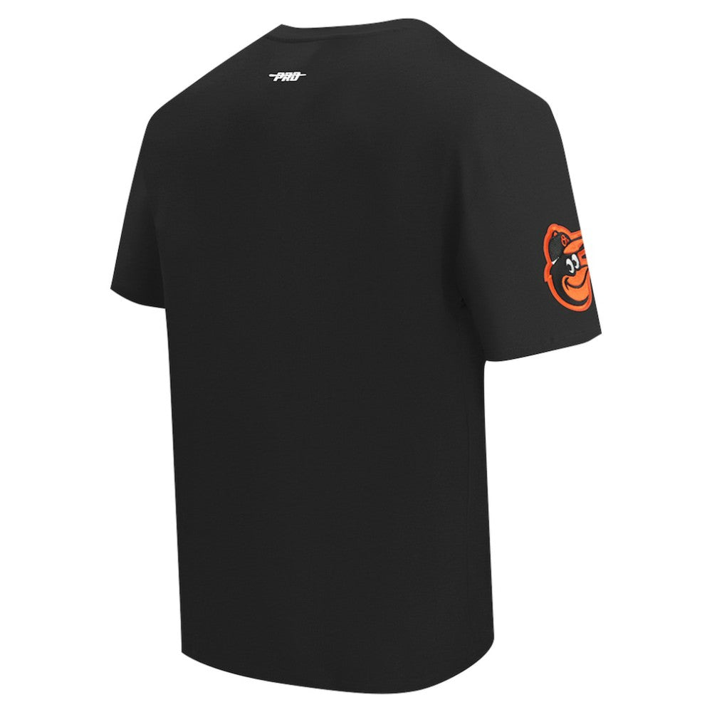 Baltimore Orioles Pro Standard Turn It Up Dropped Shoulder T-Shirt Black