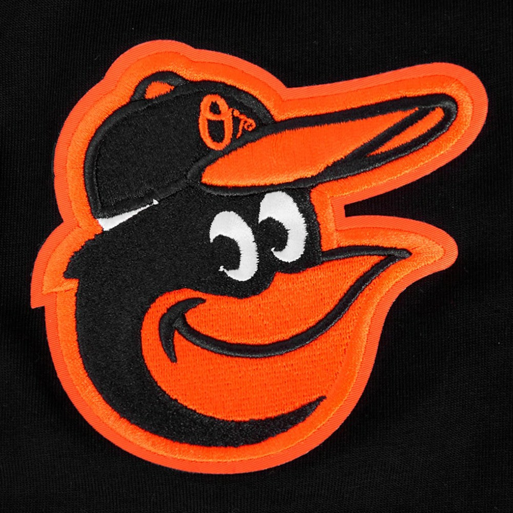 Baltimore Orioles Pro Standard Turn It Up Dropped Shoulder T-Shirt Black