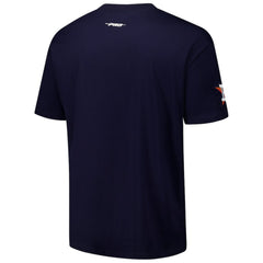 Houston Astros Pro Standard Turn It Up Dropped Shoulder T-Shirt Navy