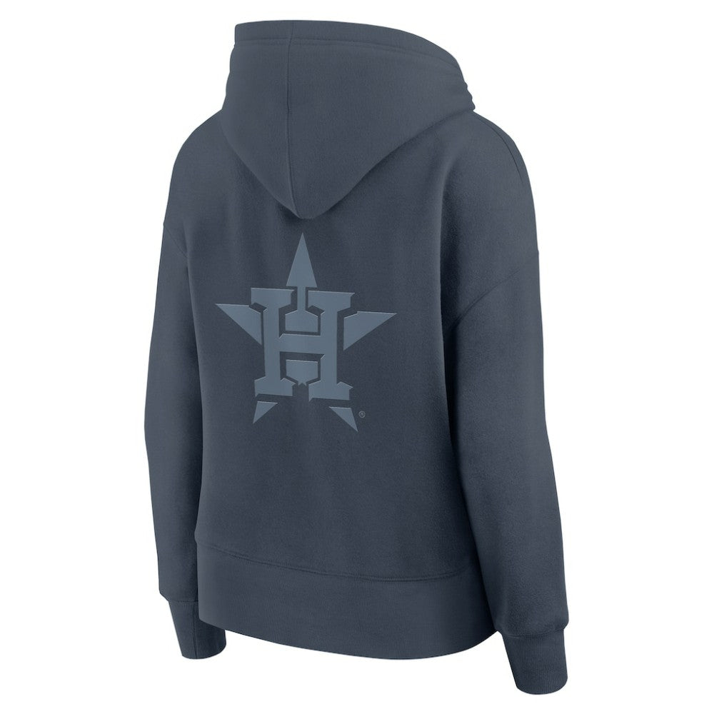 Houston Astros Women's Elements Future Ground Subtle Tonal Pullover Hoodie Blue