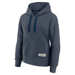 Atlanta Braves Women's Elements Future Ground Subtle Tonal Pullover Hoodie Blue