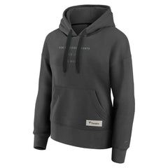 San Francisco Giants Women's Elements Future Ground Subtle Tonal Pullover Hoodie Charcoal