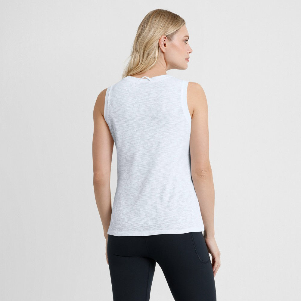 Houston Astros Women's Activate Slub Tank Top White