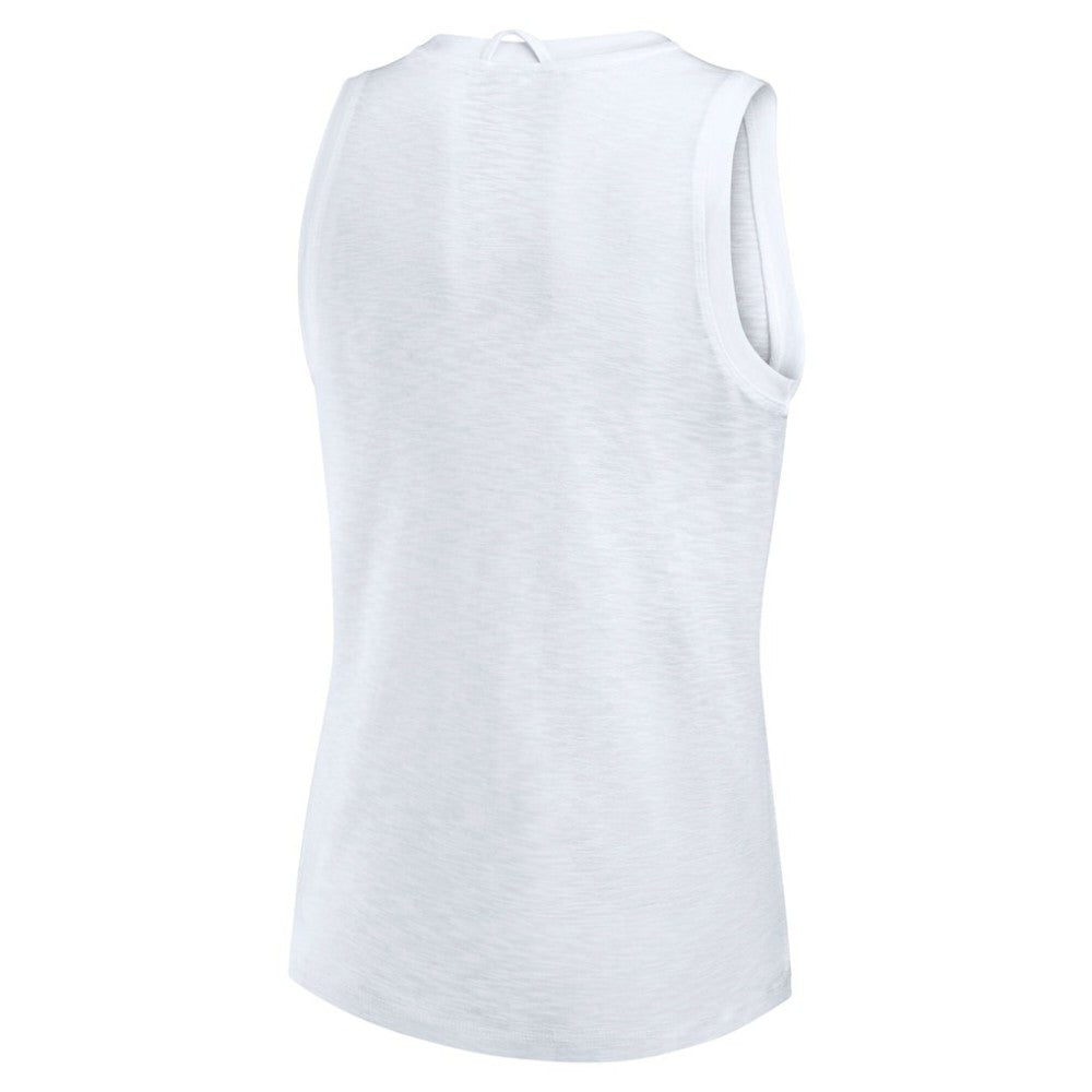 Atlanta Braves Women's Activate Slub Tank Top White