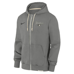 New York Yankees Authentic Collection Travel Performance Full-Zip Hoodie Charcoal | Nike