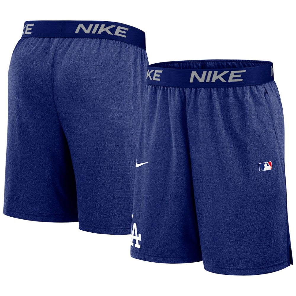 Los Angeles Dodgers Authentic Collection Performance Knit Shorts Royal | Nike