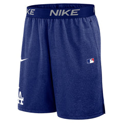 Los Angeles Dodgers Authentic Collection Performance Knit Shorts Royal | Nike