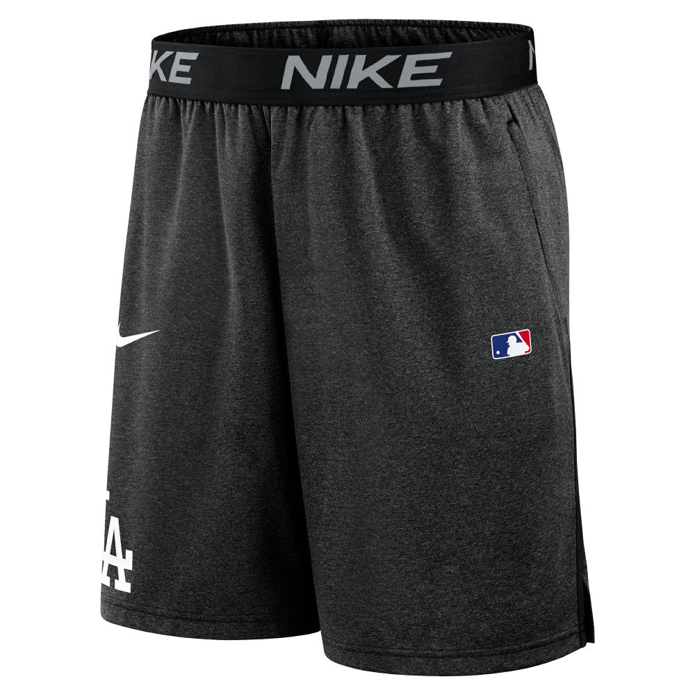 Los Angeles Dodgers Authentic Collection Performance Knit Shorts Black | Nike