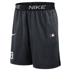 Detroit Tigers Authentic Collection Performance Knit Shorts Navy | Nike