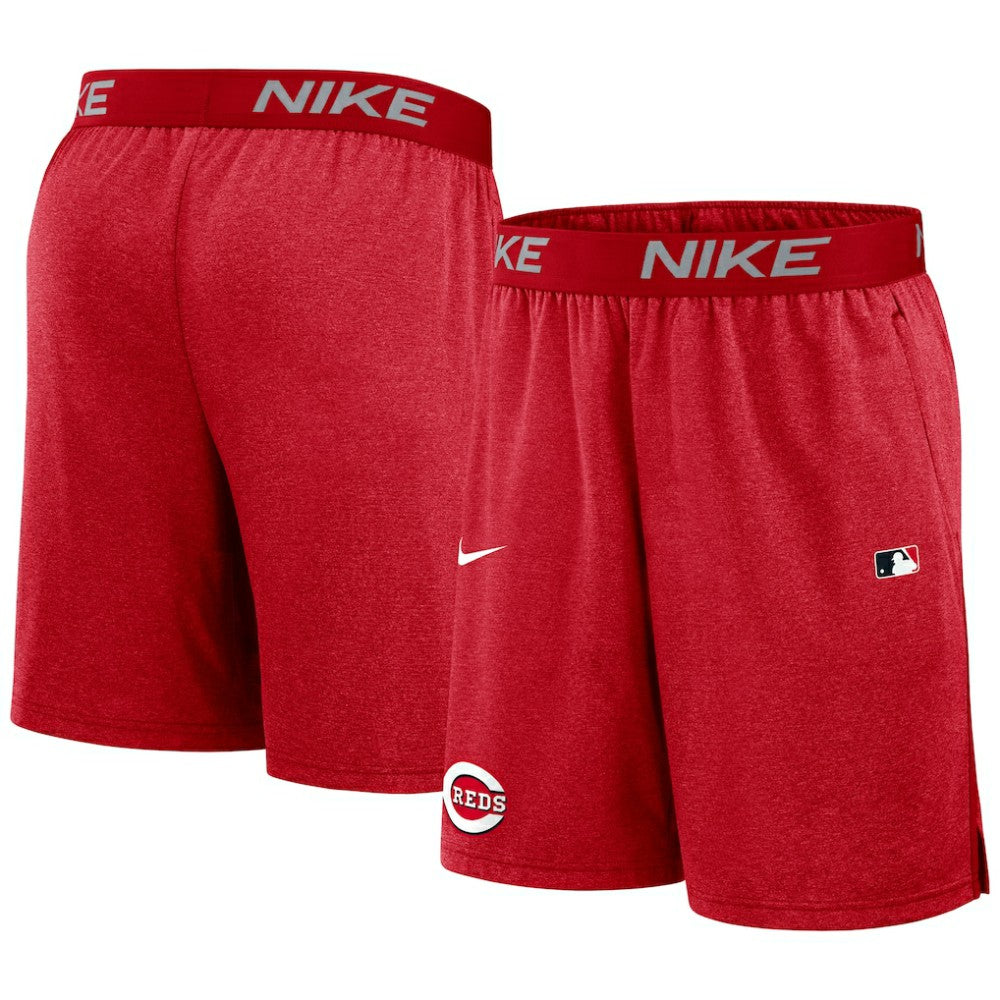 Cincinnati Reds Authentic Collection Performance Knit Shorts Red | Nike