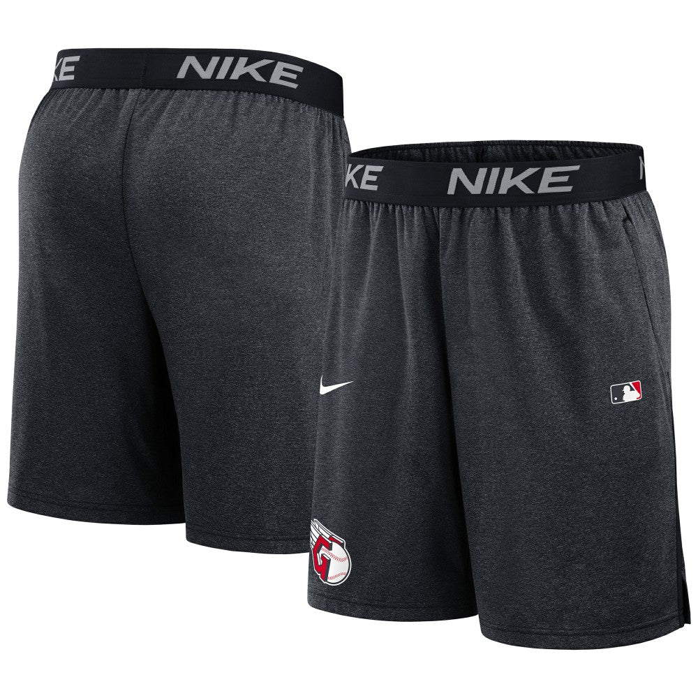 Cleveland Guardians Authentic Collection Performance Knit Shorts Navy | Nike