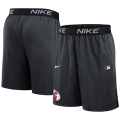 Cleveland Guardians Authentic Collection Performance Knit Shorts Navy | Nike
