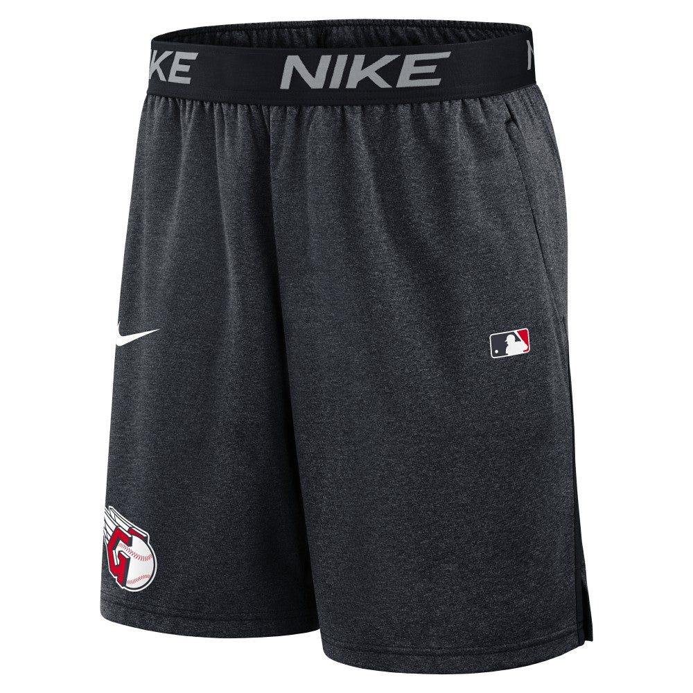 Cleveland Guardians Authentic Collection Performance Knit Shorts Navy | Nike