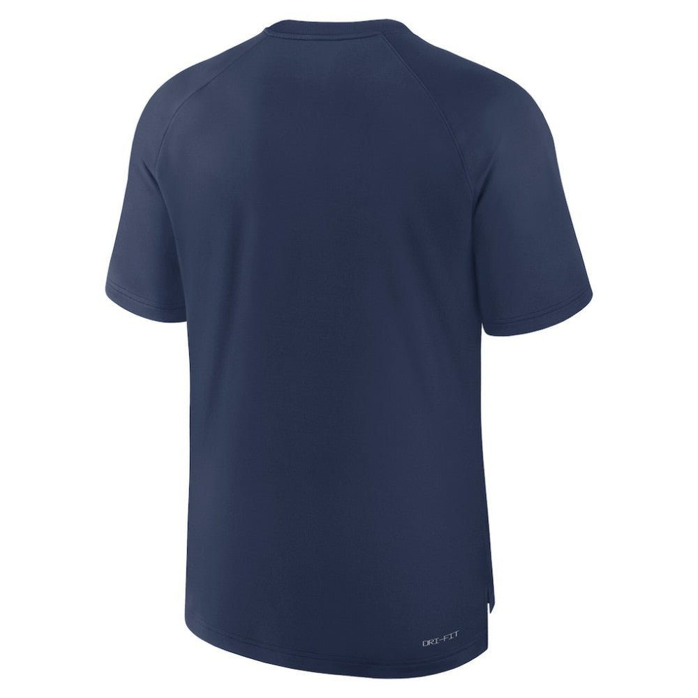 Tampa Bay Rays Authentic Collection Pregame Raglan Dri-FIT T-Shirt Navy | Nike