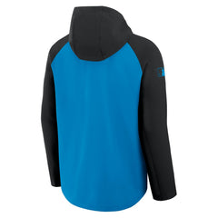 Miami Marlins Authentic Collection Raglan Performance Full-Zip Jacket Blue/Black | Nike