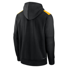 Pittsburgh Pirates Authentic Collection Performance Pullover Hoodie Black | Nike