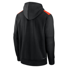 Baltimore Orioles Authentic Collection Performance Pullover Hoodie Black | Nike