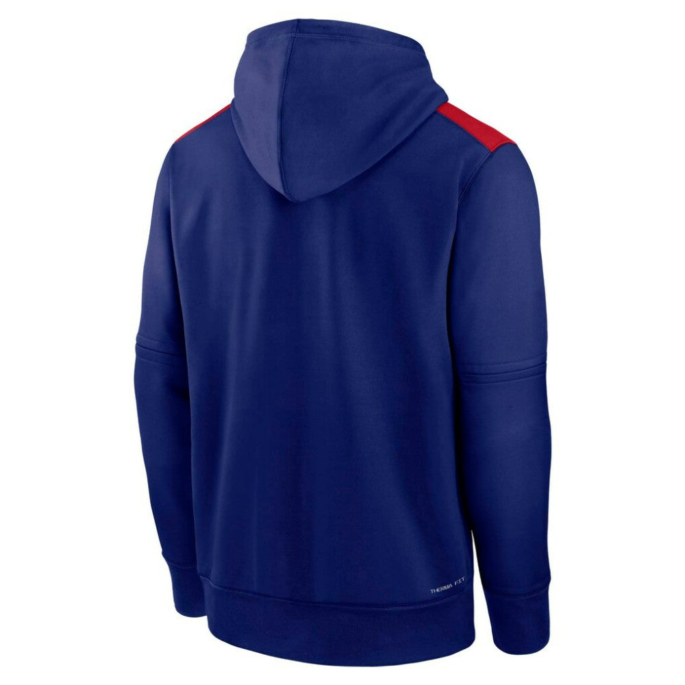 Texas Rangers Authentic Collection Performance Pullover Hoodie Royal | Nike