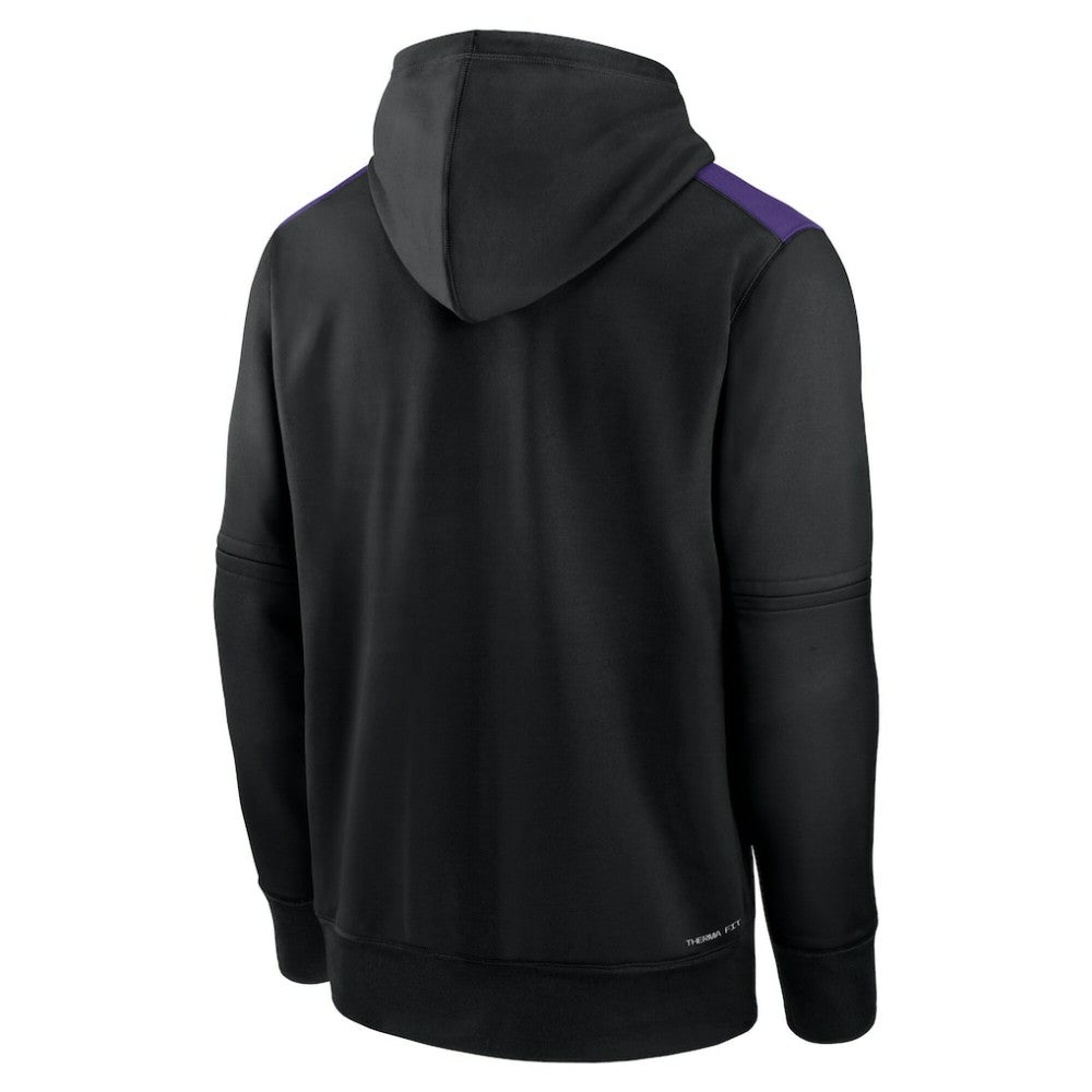 Tampa Bay Rays Authentic Collection Performance Pullover Hoodie Black | Nike