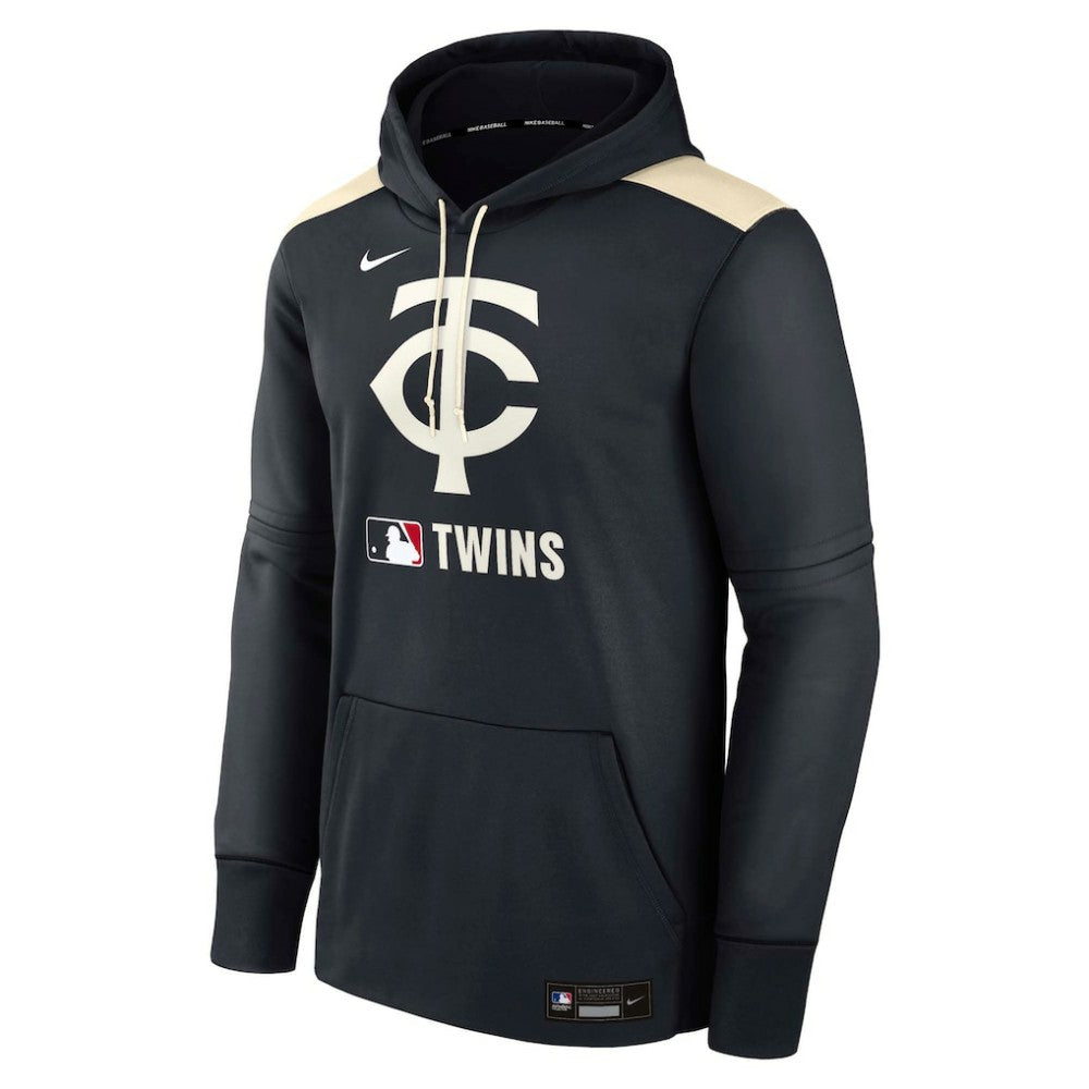 Minnesota Twins Authentic Collection Performance Pullover Hoodie Navy | Nike