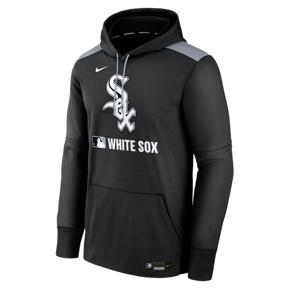 Chicago White Sox Authentic Collection Performance Pullover Hoodie Black | Nike
