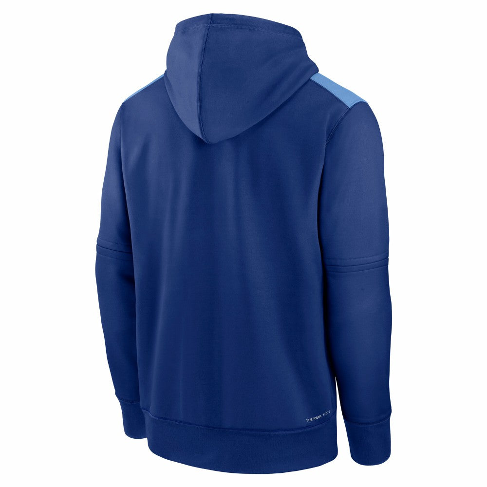 Kansas City Royals Authentic Collection Performance Pullover Hoodie Royal | Nike