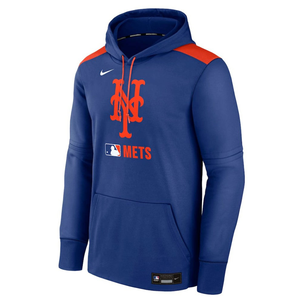 New York Mets Authentic Collection Performance Pullover Hoodie Royal | Nike