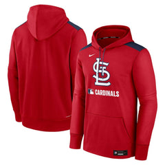 St. Louis Cardinals Authentic Collection Performance Pullover Hoodie Red | Nike