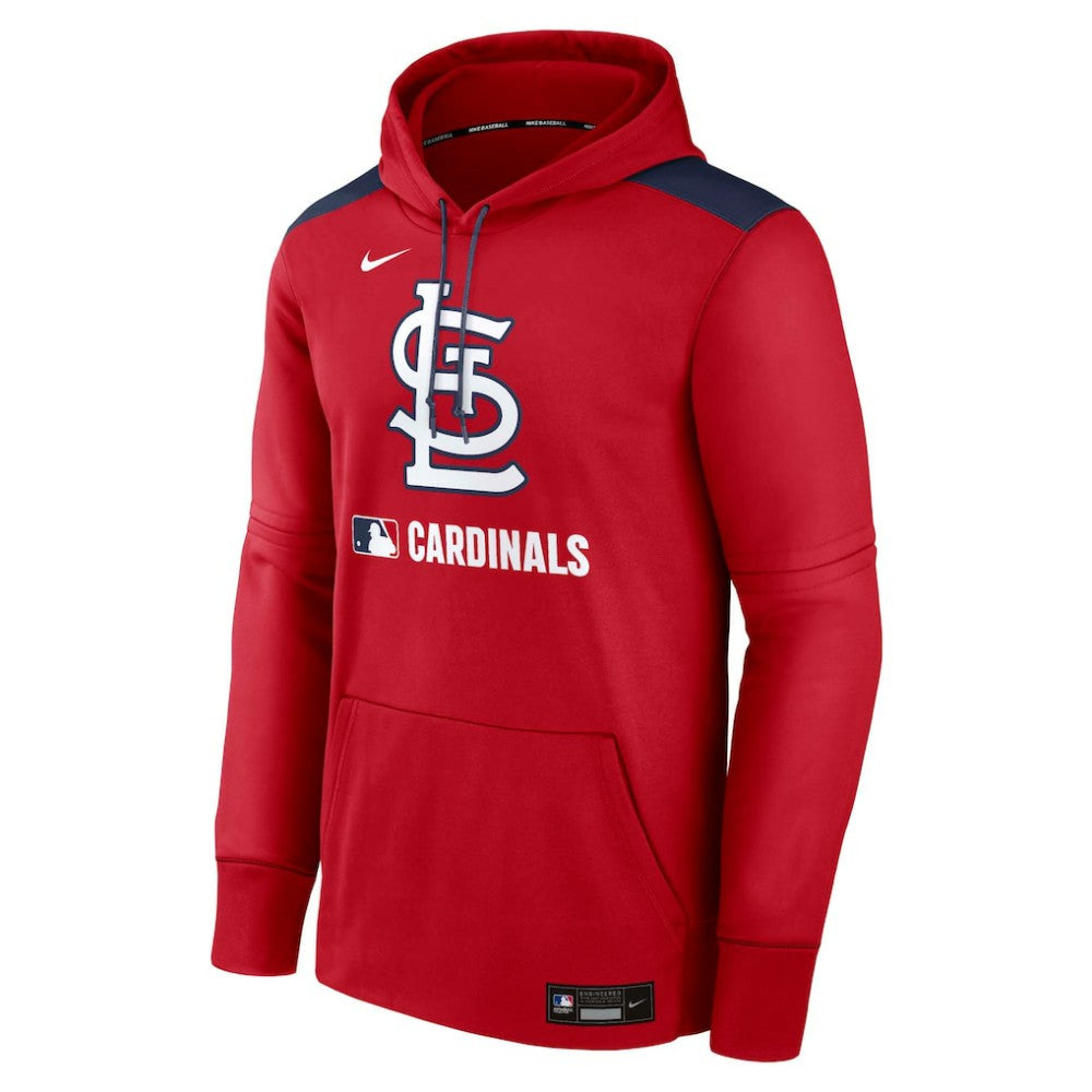 St. Louis Cardinals Authentic Collection Performance Pullover Hoodie Red | Nike