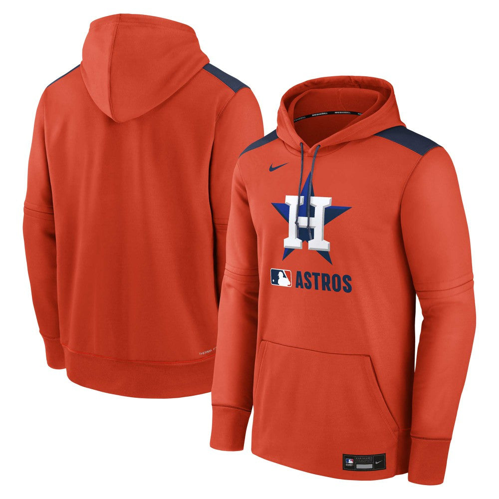 Houston Astros Authentic Collection Performance Pullover Hoodie Orange | Nike
