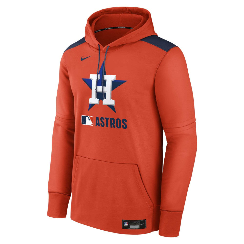 Houston Astros Authentic Collection Performance Pullover Hoodie Orange | Nike