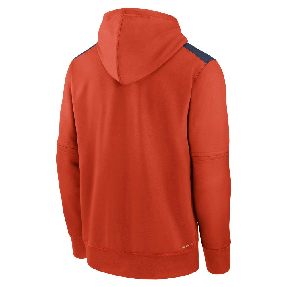 Houston Astros Authentic Collection Performance Pullover Hoodie Orange | Nike