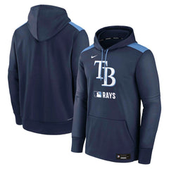 Tampa Bay Rays Authentic Collection Performance Pullover Hoodie Navy | Nike