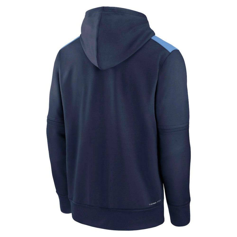 Tampa Bay Rays Authentic Collection Performance Pullover Hoodie Navy | Nike
