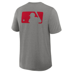 Boston Red Sox Authentic Collection Early Work Tri-Blend Dri-FIT T-Shirt Heather Charcoal | Nike
