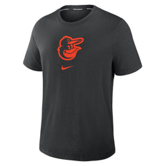 Baltimore Orioles Authentic Collection Early Work Tri-Blend Dri-FIT T-Shirt Black | Nike