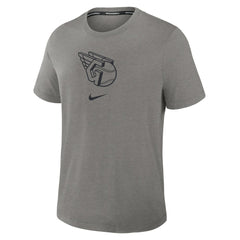 Cleveland Guardians Authentic Collection Early Work Tri-Blend Dri-FIT T-Shirt Heather Charcoal | Nike
