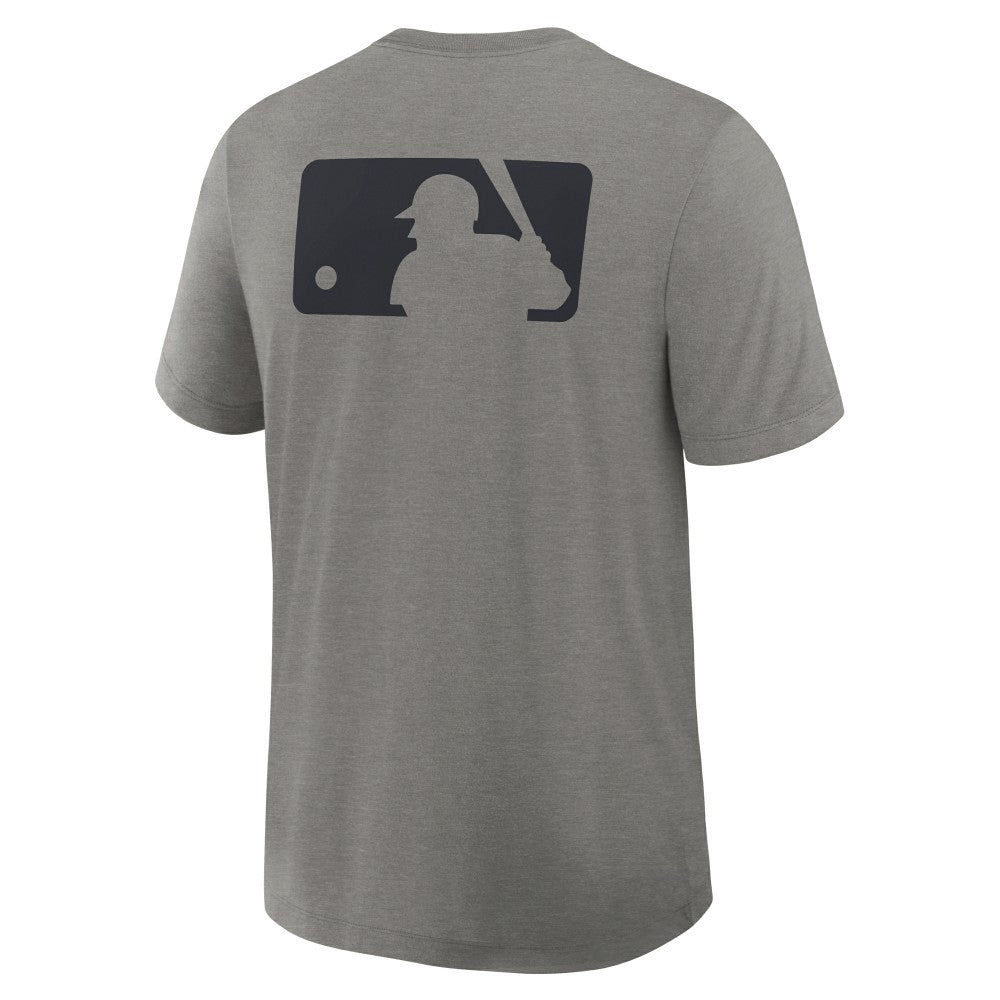 Cleveland Guardians Authentic Collection Early Work Tri-Blend Dri-FIT T-Shirt Heather Charcoal | Nike