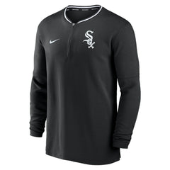 Chicago White Sox Authentic Collection Performance Half-Zip Top Black | Nike
