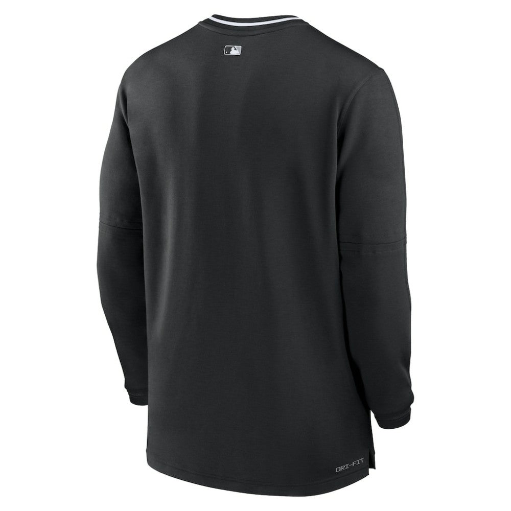 Chicago White Sox Authentic Collection Performance Half-Zip Top Black | Nike