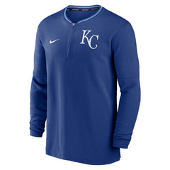Kansas City Royals Authentic Collection Performance Half-Zip Top Royal | Nike